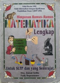 Image of Himpunan Rumus - Rumus Matematika Lengkap : SLTP dan Sederajat