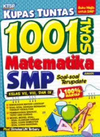 Image of Kupas Tuntas 1001 Soal Matematika SMP