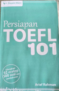 Image of Persiapan TOEFL 101